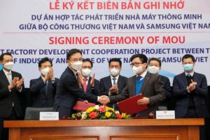工贸部与三星（越南）合作发展智慧工厂